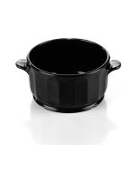 Dimensions&reg; High Heat Bowl 8 oz., Black (48 per case) - DM103K