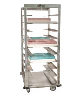 Denested Insulated Tray Transport Cart, 20 Tray Capacity - L04S