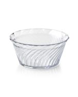 Reusable Swirl Bowl 8 oz., Clear, Cold Only (48 per case) - SC200