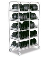 Storage Rack for Bases and Domes, includes (10) Removable Wash Racks - SR100