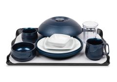 Allure&reg; Sapphire Blue Tray Setting