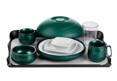Allure&reg; Harvest Green Tray Setting