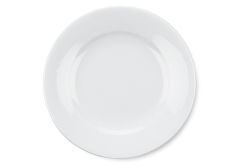 7-1/8" China Plate, Bright White (36 per case) - J704