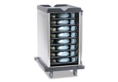 Premium Meal Delivery Cart, 16 Tray Capacity, Side Load, 4.5" Spacing