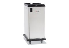 Premium Meal Delivery Cart, 20 Tray Capacity, Side Load, Single Door, Four 6" Balloon Casters, 4.5" Spacing - MD20SLP6B4-45