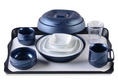 Radiance Sapphire Blue Tray Setting