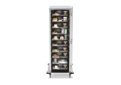 Room Service Cart, 10 Tray Capacity, Space-Saving, 5.25" Tray Spacing - SC10E-525