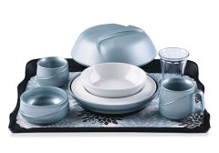 Essence&trade; Sea Mist Tray Setting